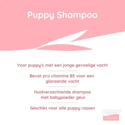 Greenfields Puppy Eerste Shampoo - Hondenvachtverzorging - 250 ml