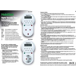 Habistat Digitale Seconde Timer - Terraium - 1 stuk