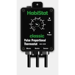 Habistat Pulse Thermostaat - Terraium - Zwart 600 Watt