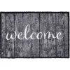 Hamat Deurmat Lima Welcome - Deurmat - 75x50 cm Grijs