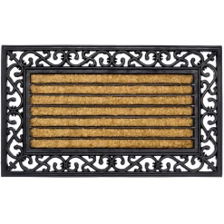 Hamat Mat Impala Brush Rechthoek - Deurmat - 75x45 cm Bruin