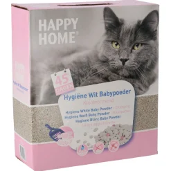 Happy Home Kattenbakvulling  Met Baby Poeder - Kattenbak - 10 l