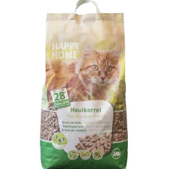 Happy Home Natural Houtkorrel - Kattenbakvulling - 20 l