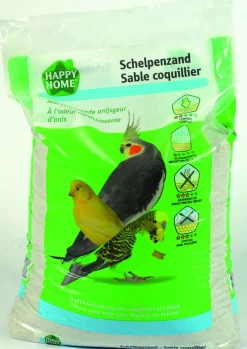 Happy Home Schelpenzand - Vogelbodembedekking