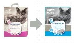 Happy Home Ultra Hygiëne Wit - Kattenbakvulling - 10 l