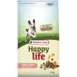 Happy Life Adult Mini - Hondenvoer - Lam 3 kg