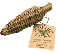 Happy Pet Knaagspeeltje Wortel Gras - Speelgoed - 18x6 cm