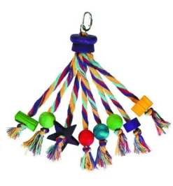 Happy Pet Parrot Toy- Carnival - Vogelspeelgoed - Assorti per stuk