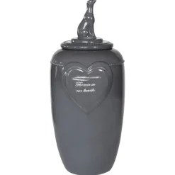 Happy-House Memory Collection Urn - Herdenken - 14.5x14.5x32.7 cm 4.5 l Hardsteenlook Large