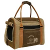 Happy-House Tas Dakota - Hondendraagtas - 40x20x30 cm Bruin Beige Creme