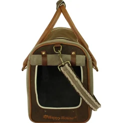 Happy-House Tas Dakota - Hondendraagtas - 40x20x30 cm Bruin Beige Creme