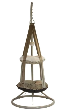 Happy-House Trapeze Cute Pet - Kattenbed - Ø60x125 cm Taupe