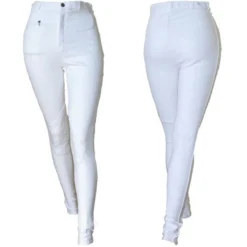 Hb Ruitersport Rijbroek Paris Wit - Ruiterkleding