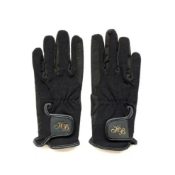 Hb Ruitersport Washable Gloves Zwart - Ruiteraccessoires