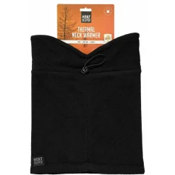 Heatkeeper Heren Thermo Fleece Nekwarmer - Sjaal - Zwart One Size