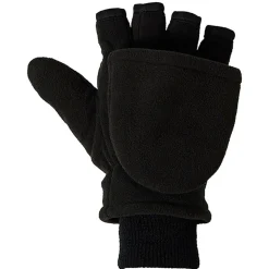 Heatkeeper Thermohandschoen Thinsulate Mittens Fleece Heren Zwart - Handschoenen
