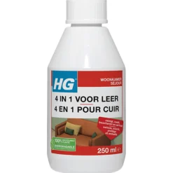 Hg 4 In 1 Voor Leer - Schoonmaakmiddelen - 0.25 l