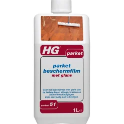 Hg Parket Beschermfilm Met Glans - Schoonmaakmiddelen - 1 l