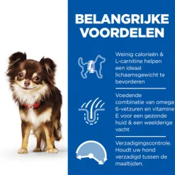 Hill's Canine Adult Light Small&Mini Breed Kip - Hondenvoer