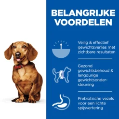 Hill's Canine Adult Perfect Weight Small & Mini - Hondenvoer - Kip 1.5 kg