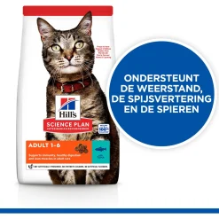 Hill's Feline Adult - Kattenvoer - Tonijn Kip 10 kg