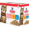 Hill's Feline Maaltijdzakjes Adult Light Multipack - Kattenvoer - Kip 12x85 g