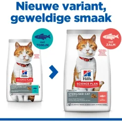 Hill's Feline Sterilised Adult - Kattenvoer - 19x40x34 cm 1.5 kg