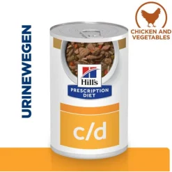 Hill's Prescription Diet C/D Multicare Urinary Care Stoofpotje Blik - Hondenvoer - Kip Groente 354 g