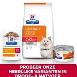 Hill's Prescription Diet C/D Multicare Stress Urinary Care Zak Zeevis - Kattenvoer
