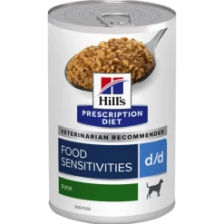 Hill's Prescription Diet D/D Food Sensitivities Blik - Hondenvoer - Eend 370 g