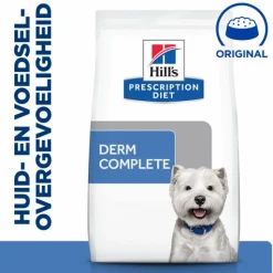 Hill's Prescription Diet Derm Complete Mini Environmental/Food Sensitivities - Hondenvoer - Rijst Ei 1 kg
