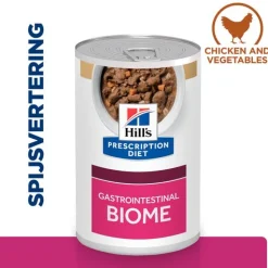 Hill's Prescription Diet Gastrointestinal Biome Digestive+ Fibre Care Stoofpotje Blik - Hondenvoer - Kip 354 g