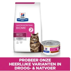 Hill's Prescription Diet Gastrointestinal Biome Digestive+ Fibre Care Zak Kip - Kattenvoer