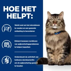 Hill's Prescription Diet Gastrointestinal Biome Digestive+ Fibre Care Zak - Kattenvoer - Kip 3 kg