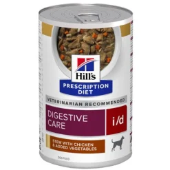 Hill's Prescription Diet I/D Digestive Care Stoofpotje  Blik - Hondenvoer - Kip Groente 354 g