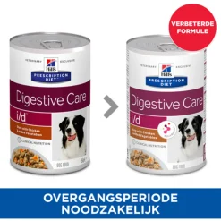 Hill's Prescription Diet I/D Digestive Care Stoofpotje  Blik - Hondenvoer - Kip Groente 354 g