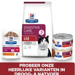 Hill's Prescription Diet I/D Digestive Care Zak Kip - Kattenvoer