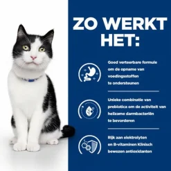 Hill's Prescription Diet I/D Digestive Care Maaltijdzakjes - Kattenvoer - Zalm 12x85 g