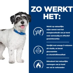 Hill's Prescription Diet J/D Metabolic + Mobility Mini Weight Management Zak Kip - Hondenvoer