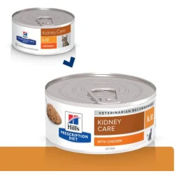 Hill's Prescription Diet K/D Kidney Care Blik - Kattenvoer - Kip 156 g