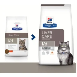 Hill's Prescription Diet L/D Liver Care  Zak - Kattenvoer - Kip 1.5 kg