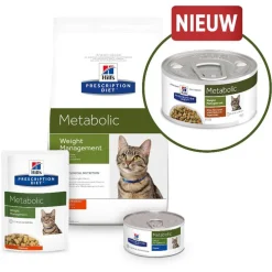 Hill's Prescription Diet Metabolic Weight Management Zak Kip - Kattenvoer