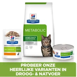 Hill's Prescription Diet Metabolic Weight Management Zak Kip - Kattenvoer