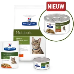 Hill's Prescription Diet Metabolic Weight Management Zak Kip - Kattenvoer