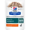 Hill's Prescription Diet W/D Digestive/Weight Management Pouch - Kattenvoer - 12x85 g