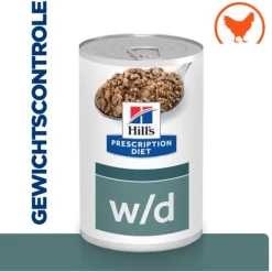 Hill's Prescription Diet W/D Digestive/Weight Management - Hondenvoer - Kip 370 g