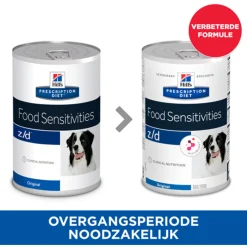 Hill's Prescription Diet Z/D Food Sensitivities Blik - Hondenvoer - 370 g