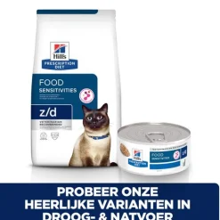 Hill's Prescription Diet Z/D Food Sensitivities Zak - Kattenvoer