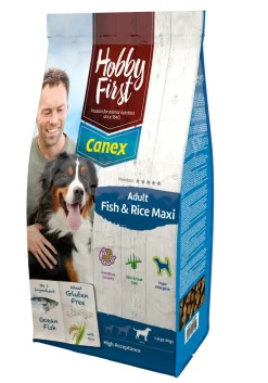 Hobbyfirst Canex Adult  F & R Maxi - Hondenvoer - Oceaanvis Rijst 12 kg