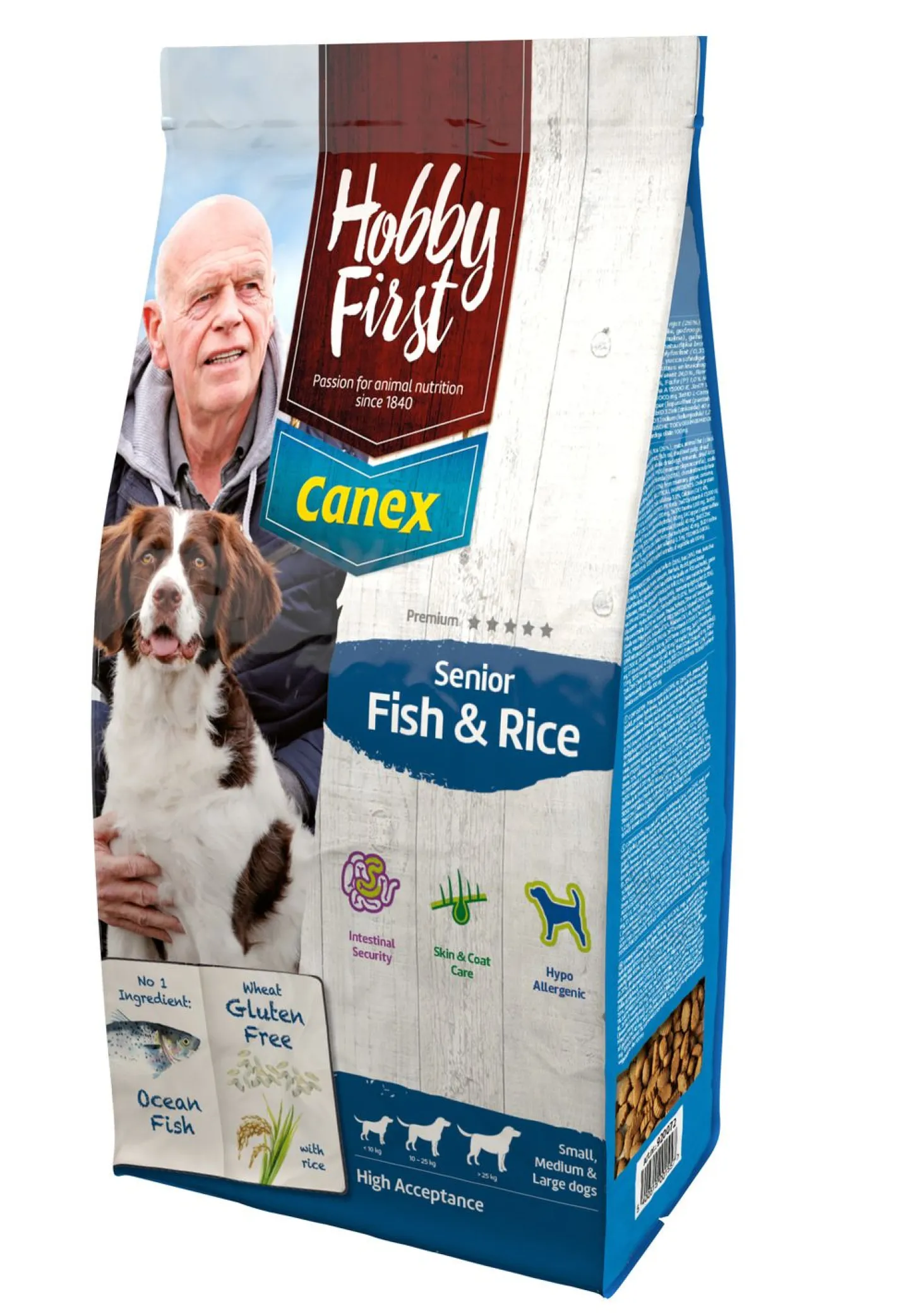 Hobbyfirst Canex Senior F & R Oceaanvis&Rijst - Hondenvoer